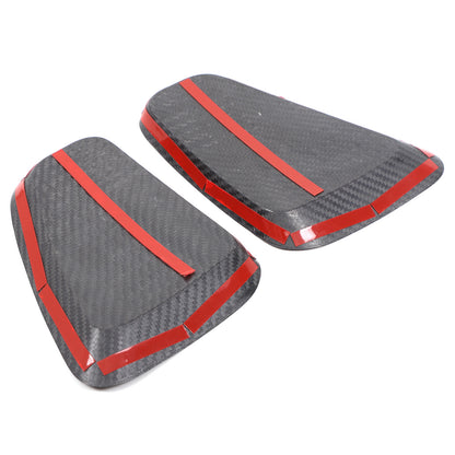 Real Carbon Fiber Rear Tail Light Panel Trim for Fiat 500 Abarth 595 695 16+ 8