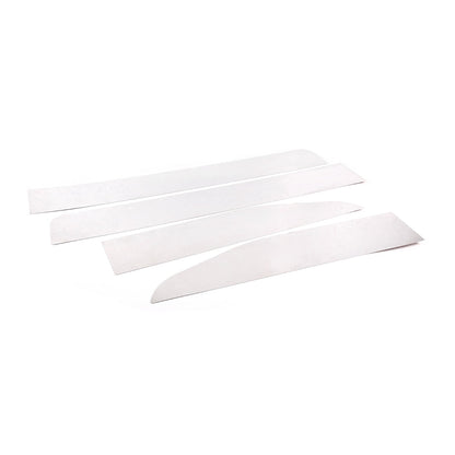 Chrome Steel Exterior Rocker Panel Trim Hood Deck Vent Set For Hummer H2 03-09 60