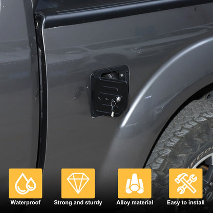 Alloy Steel Fuel Tank Cap Anti-Theft Lock For Nissan Frontier King Cab 2009-17 8