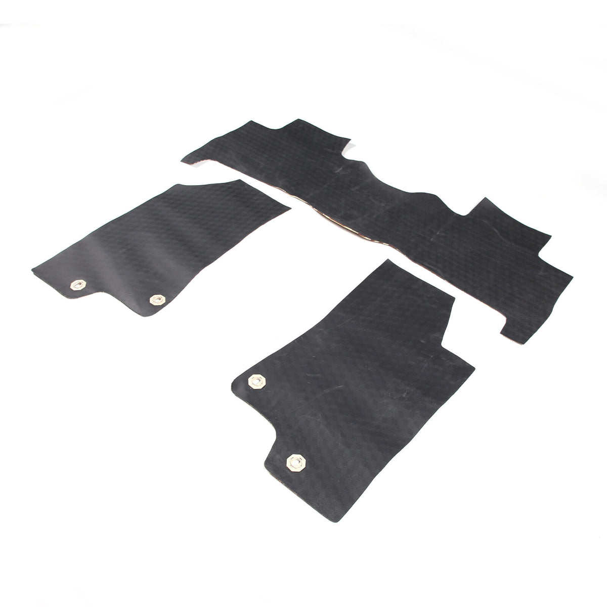 Red Car Floor Mats Cargo Carpets Foot Pads For Hummer H3 2005-2009 12