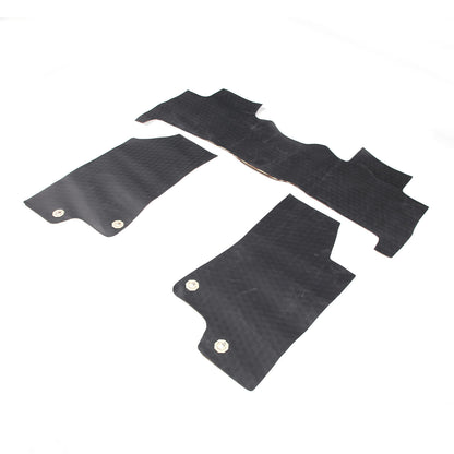 Red Car Floor Mats Cargo Carpets Foot Pads For Hummer H3 2005-2009 12
