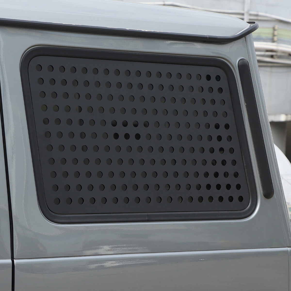 Alloy Trunk Quarter Window Cover Trim for Benz G-class W463 G500 G55 G65 04-18 4