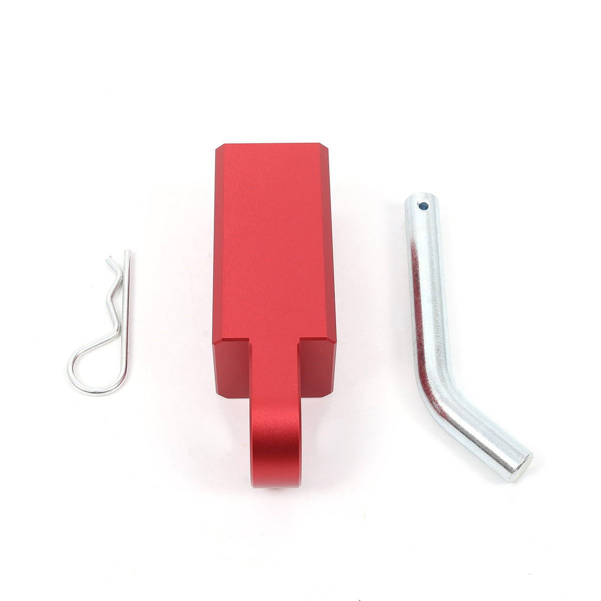 Red Alloy Trailer Mount Receiver Hitch Tow Hook For Toyota Tundra 22+ US 9