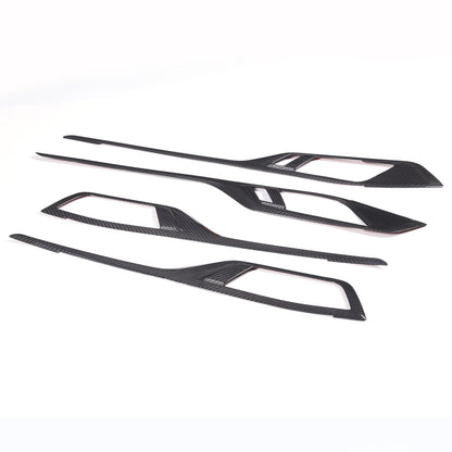 Real Carbon Fiber Interior Door Panel Trim For BMW 4 Series G26 430i 440i 22-24 12