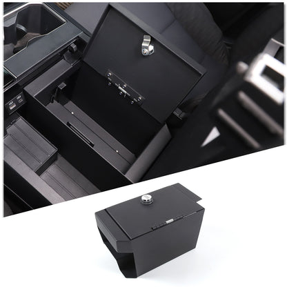 Interior Console Lock Security Storage Vault Safe Box for Toyota Tundra 2022+ 21