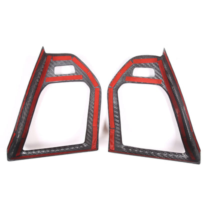 Real Carbon Fiber Dashboard Side Air Vent Cover Trim For BMW 8 Series 2019-2022 5