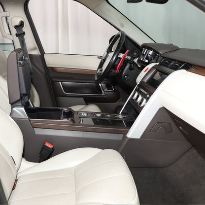3pcs Wood Grain Center Console Trim Kit For Land Rover Discovery 5 L462 2017-20 14
