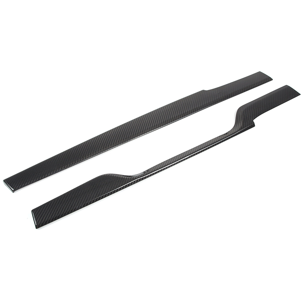 Real Dry Carbon Fiber Center Console Interior Trim Cover For Tesla Model S 23+ 81