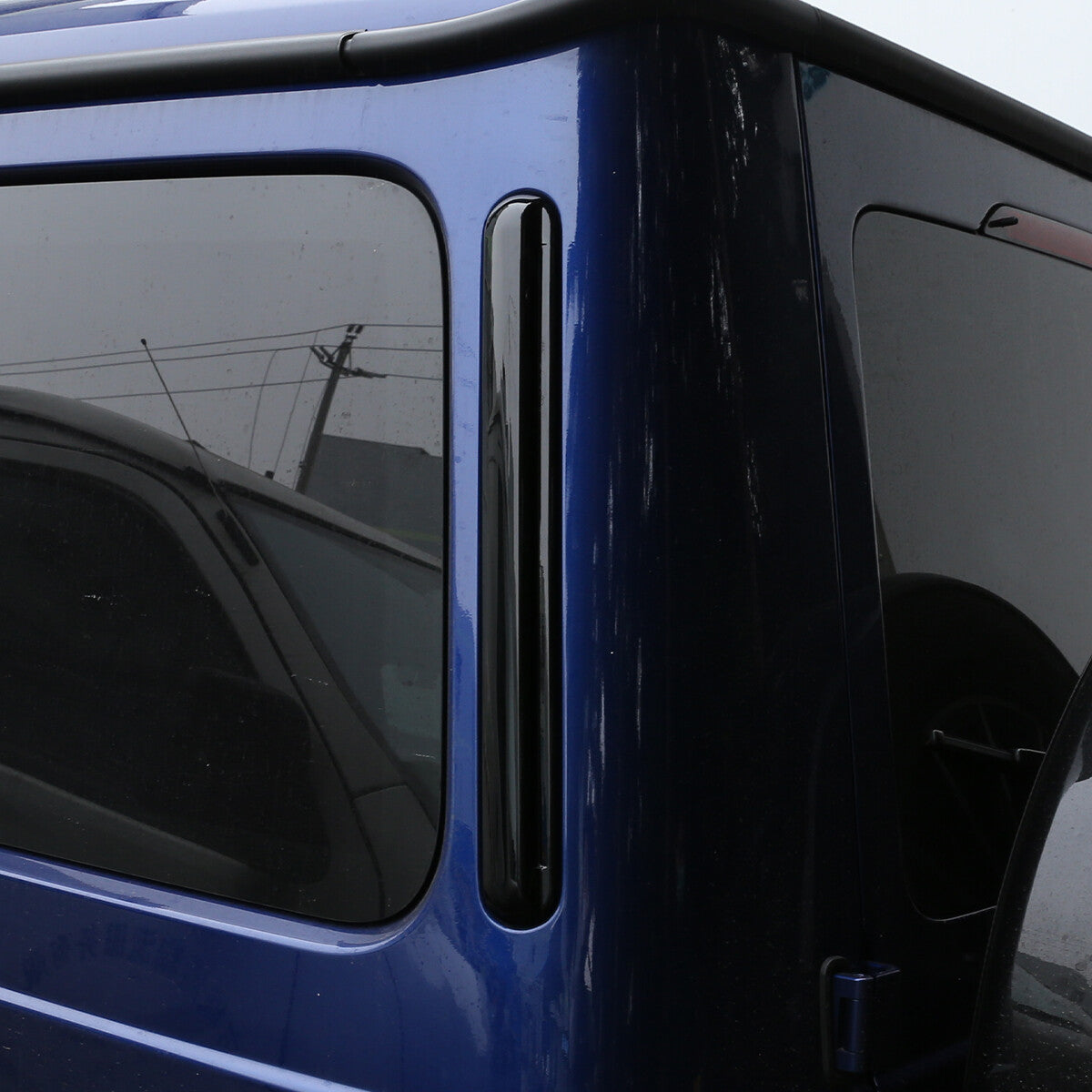 Glossy Black Rear Side Air Vent Outlet Trim For Benz G Class W463 G500/63 19-20 9
