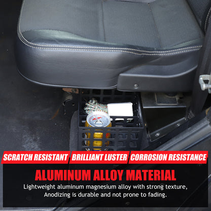 Alloy Second Row Seat Side Storage Basket Tray For LR Defender L316 2004-2018 7