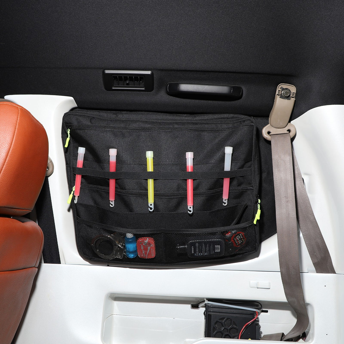 Rear Trunk Right Side Window Storage Bag Tray Box For Toyota Prado LC90 1996-02 13