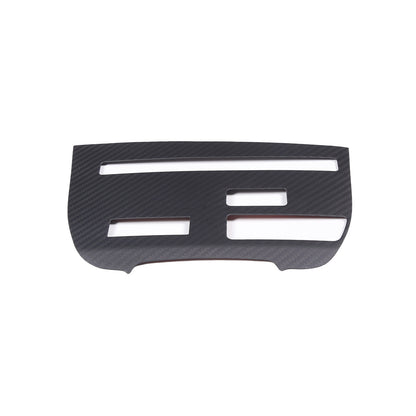 Matte Carbon Fiber Center Console CD Panel Frame TrimFor Nissan GTR R35 2008-16 6