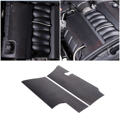 Real Carbon Fiber Engine hood Protection Cover Trim for corvette C6 05-13 10