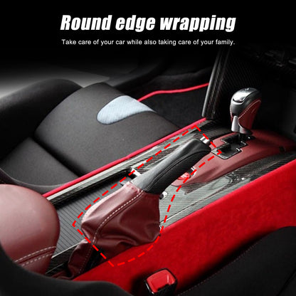 Matte Real Carbon Fiber Console Gear Shift Trim Sets For Nissan GTR R35 08-16 17