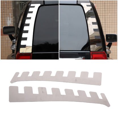 REAR UPPER PILLAR COVER TRIM GUARD STEEL FOR 2006-2010 HUMMER H3 1