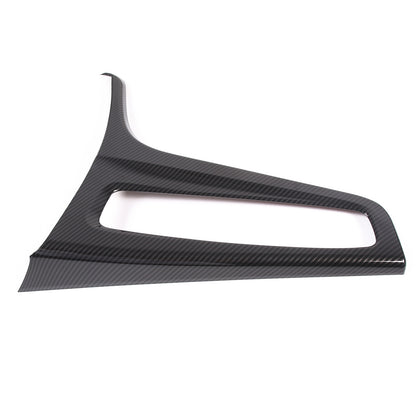 Carbon Fiber ABS Center Console Gear Shift Panel Trim For Cadillac Escalade 21+ 8