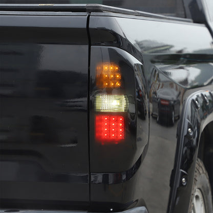 Smoked Black Rear Tail Light Lamp Guard Cover Trim For Toyota Tundra 2014-2021 9