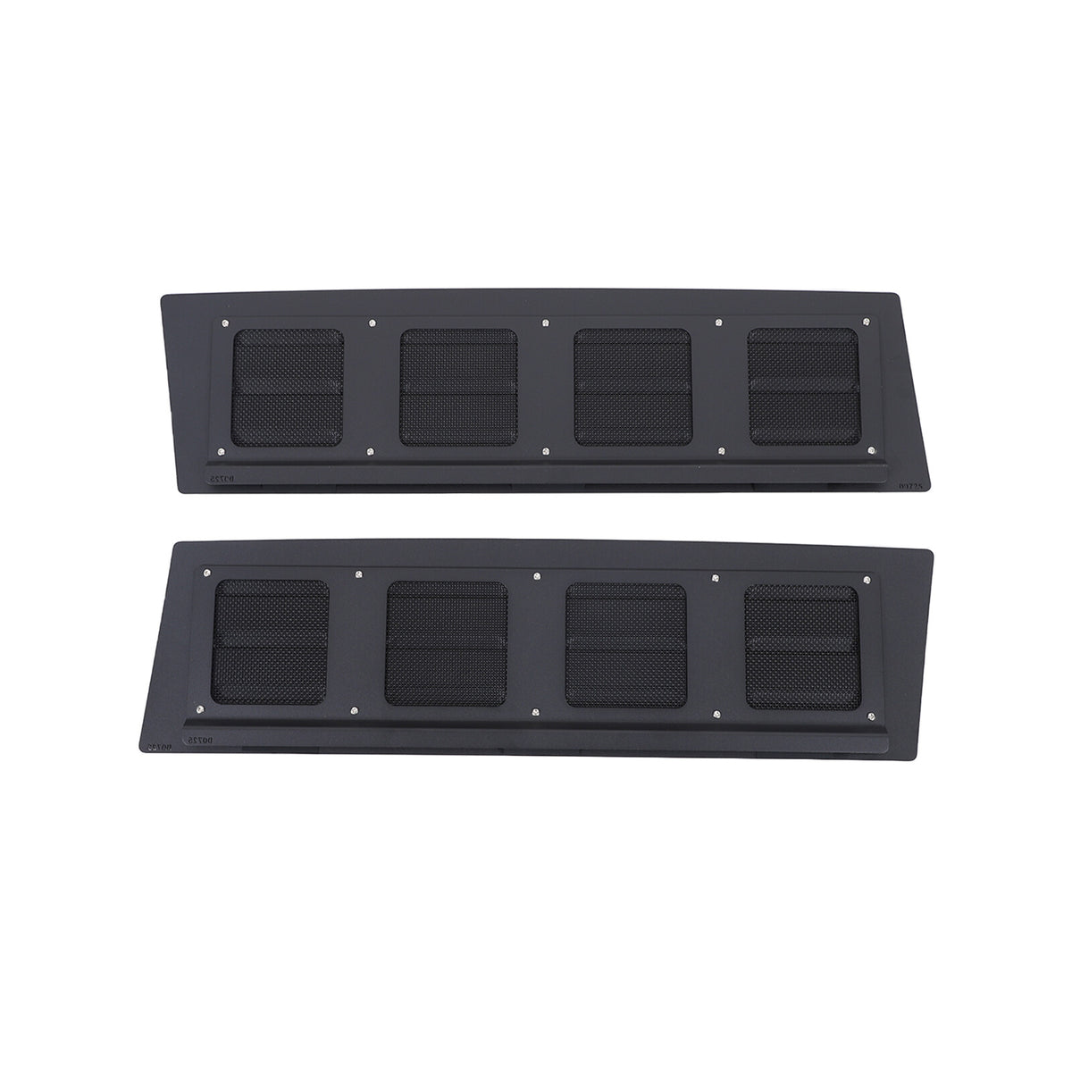 Aluminum Alloy Rear Window Louver Shutter Cover Trim For BMW X3 G01 2018+ 23