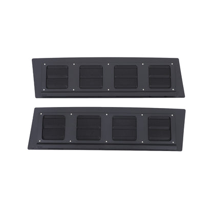 Aluminum Alloy Rear Window Louver Shutter Cover Trim For BMW X3 G01 2018+ 23