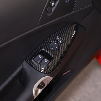 ABS Carbon Fiber Interior Decor Accessories Cover Trim For Corvette C6 2005-13 88