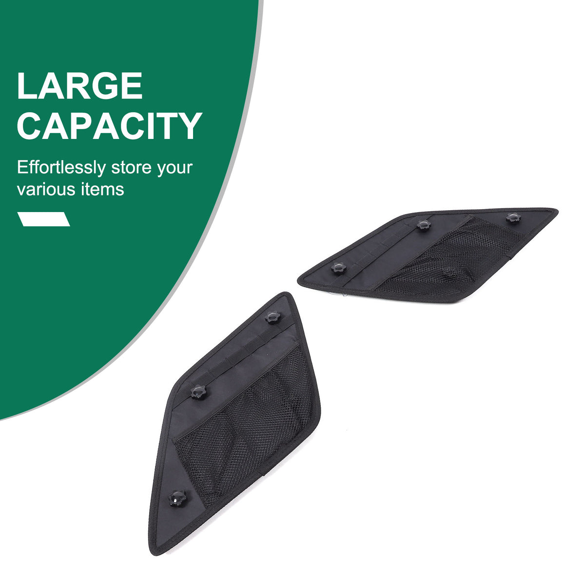 Rear Window L&R Side Storage Bag Box Organizer For Land Rover Evoque L 2021-2024 14