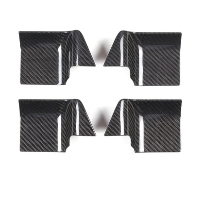Real Carbon fiber Inner Door Handle Bowl Cover Trim For LR Defender 110 2020-24 14