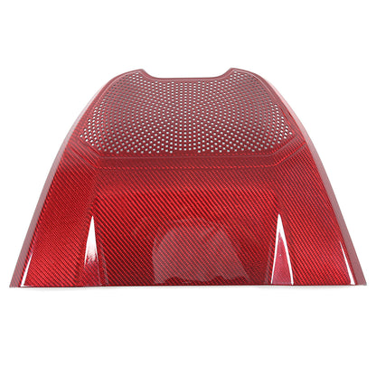 Red Real Carbon Fiber Full Interior Set Decor Trim Kit for Corvette C8 20-25 - Styles 56-60 59