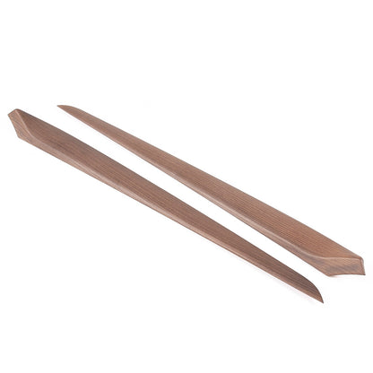 Pear Wood Grain ABS Interior Door Panel Trim For Tesla Model 3/Y 2021-2022 21