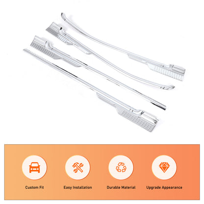 Silver Exterior Window Bottom Sill Trim Strip For Toyota Tacoma 2015-2022 10