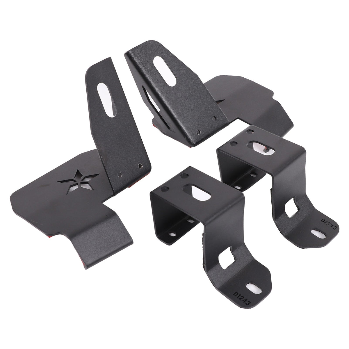 Carbon Steel A-Pillar Light Mount Bracket For Ford Ranger T7 2015-2021 16