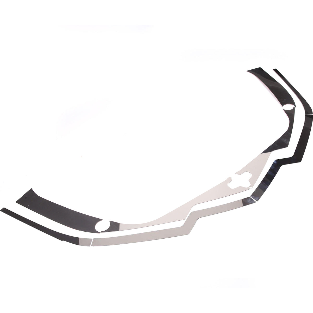 Frunk Trunk Front Nose Cap Panel for C8 Corvette 20-26 Polished Stainless Steel 1