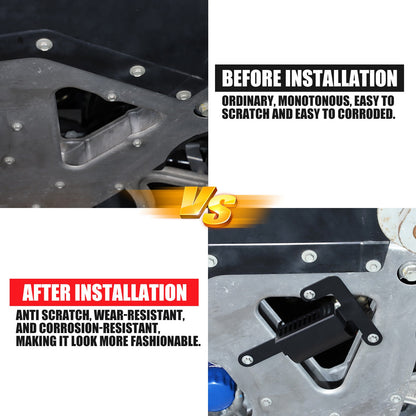 Underbody Rear Air Deflector 85580653,85580654 For Corvette C8 2020+ 8