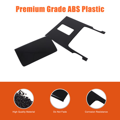 Glossy Black Center Console Gear Panel Trim For LR Discovery Sport L550 24+ 21