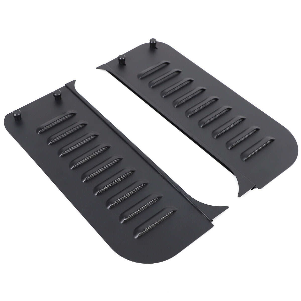 Rear Window Glass Louver Air Vent Panel Trim For LR Defender 110 L316 04-18 4