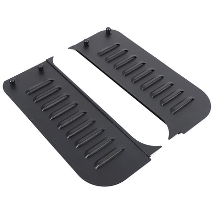 Rear Window Glass Louver Air Vent Panel Trim For LR Defender 110 L316 04-18 4