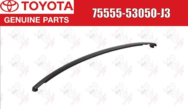 Toyota OEM MOULDING, ROOF DRIP SIDE FINISH, CENTER RH 75555-53050-J3 For Lexus 1