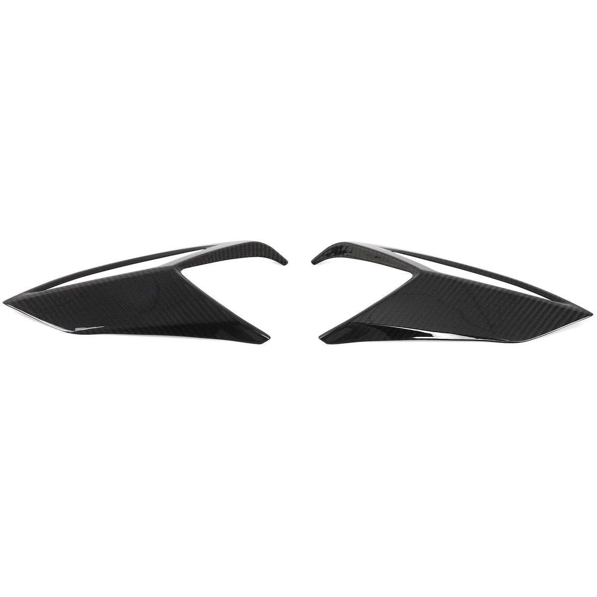 Real Carbon Fiber Rear Taillight Side Trim Cover for Corvette C8 2020+ 18