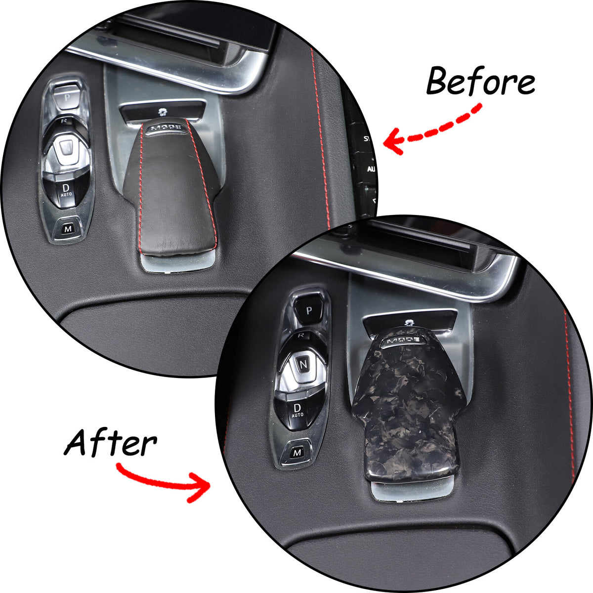 Forged Real Carbon Fiber Full Interior Set Cover Trim Kit For Corvette C8 20-25 - Variants 1-5 4