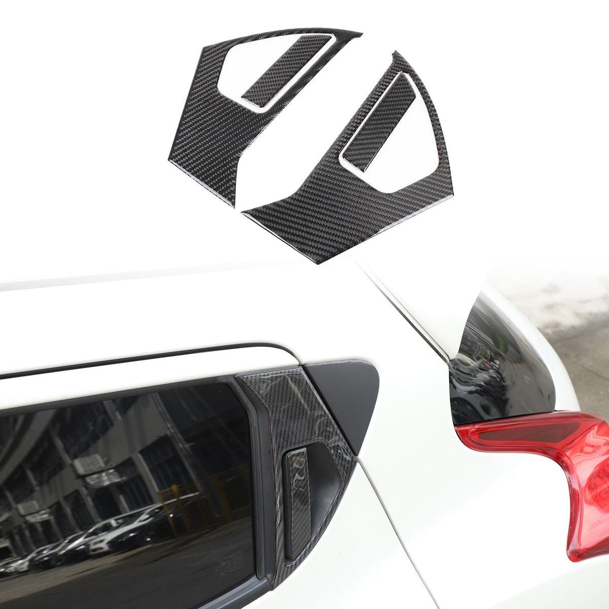 Soft Carbon Fiber Interior Center Console trim Sticker For Nissan Juke 2011-2019 185