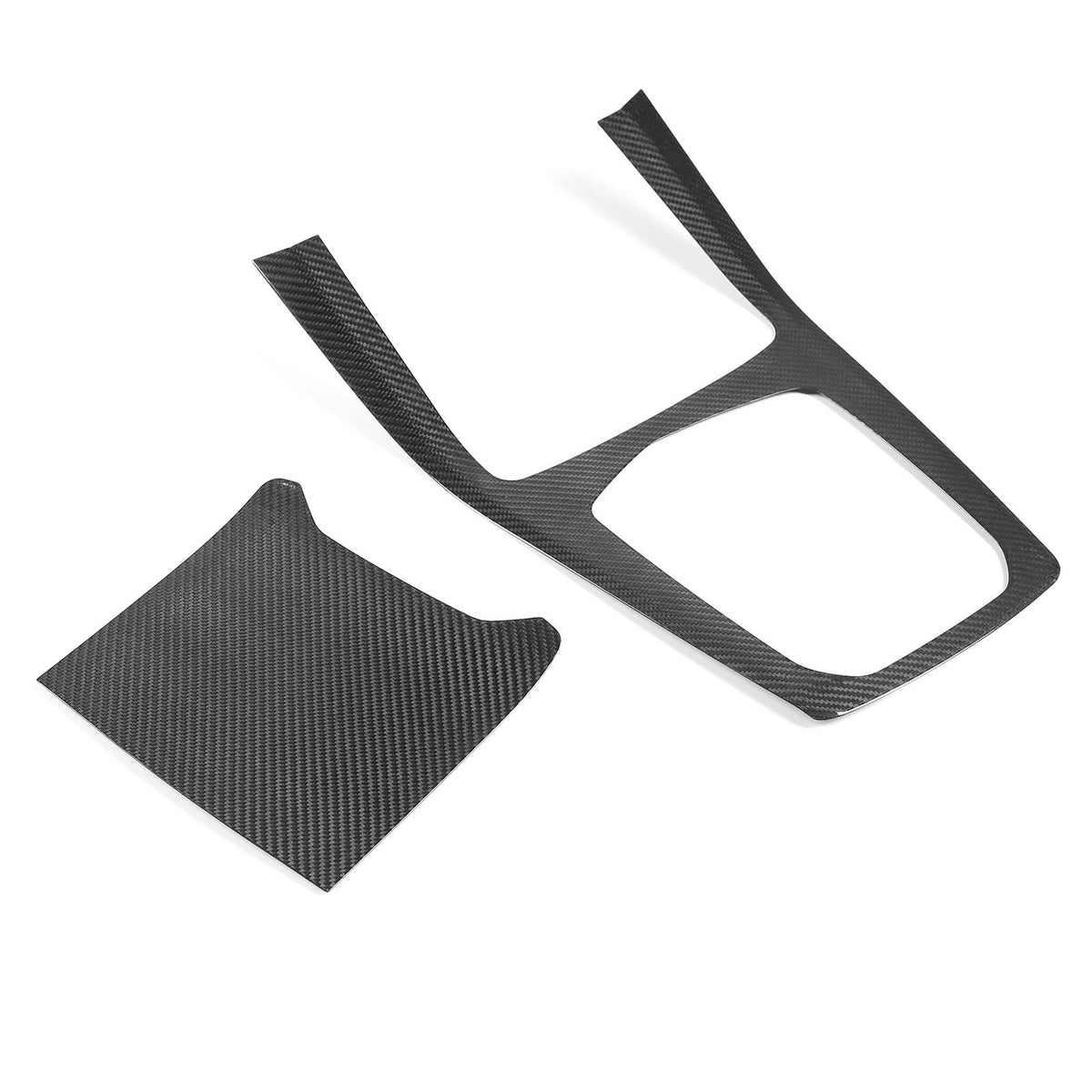 Real Carbon Fiber Car Center Console Gear Panel Cover For BMW X5 X6 X7 G05 G07 18