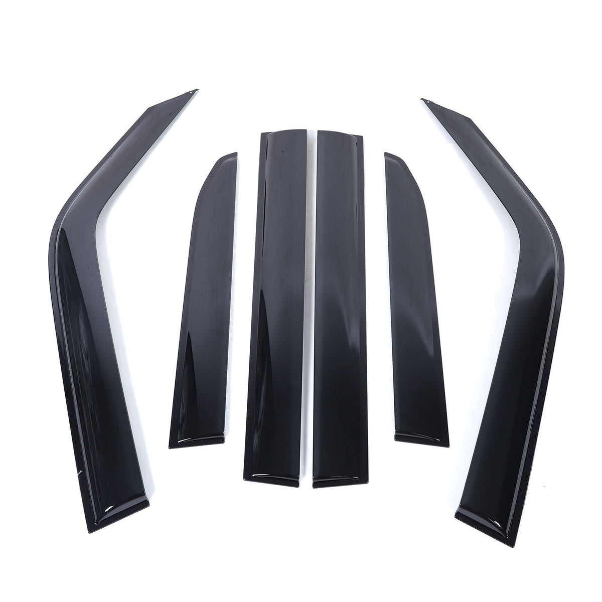 For Toyota Land Cruiser LC250 24-25 Window Visor Vent Shade Sun Rain Guard Black 11