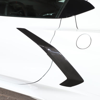 Real Carbon Fiber Full Exterior Set Decor Cover Trim Kit For Corvette C8 2020-26 41