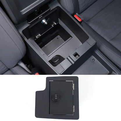 Center Console Safe GUN Storage Lock Box W/ TRAY For Nissan Frontier 2022+ 12
