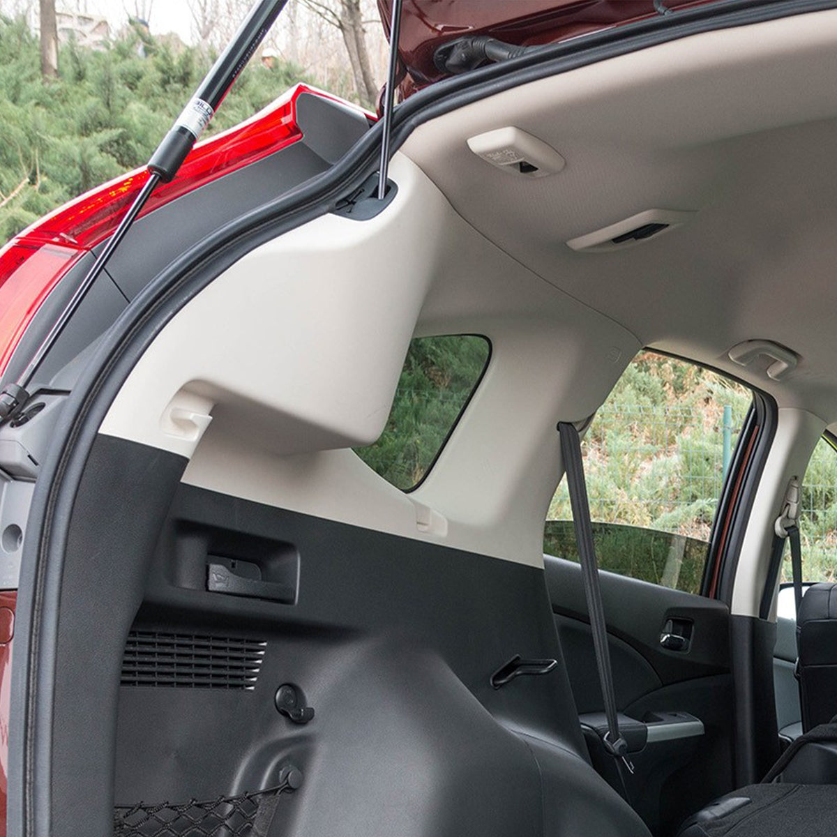 Black Rear Quarter Window Left Side Storage Bag For Honda CR-V 2012-2016 11