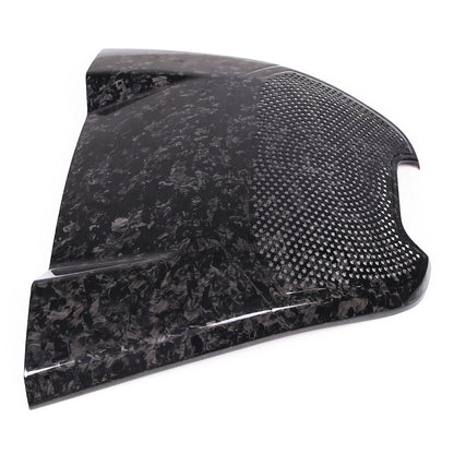 Forged Carbon Fiber Rear Charger Speaker Cover Trim For Corvette C8 Coupe 20-26 1