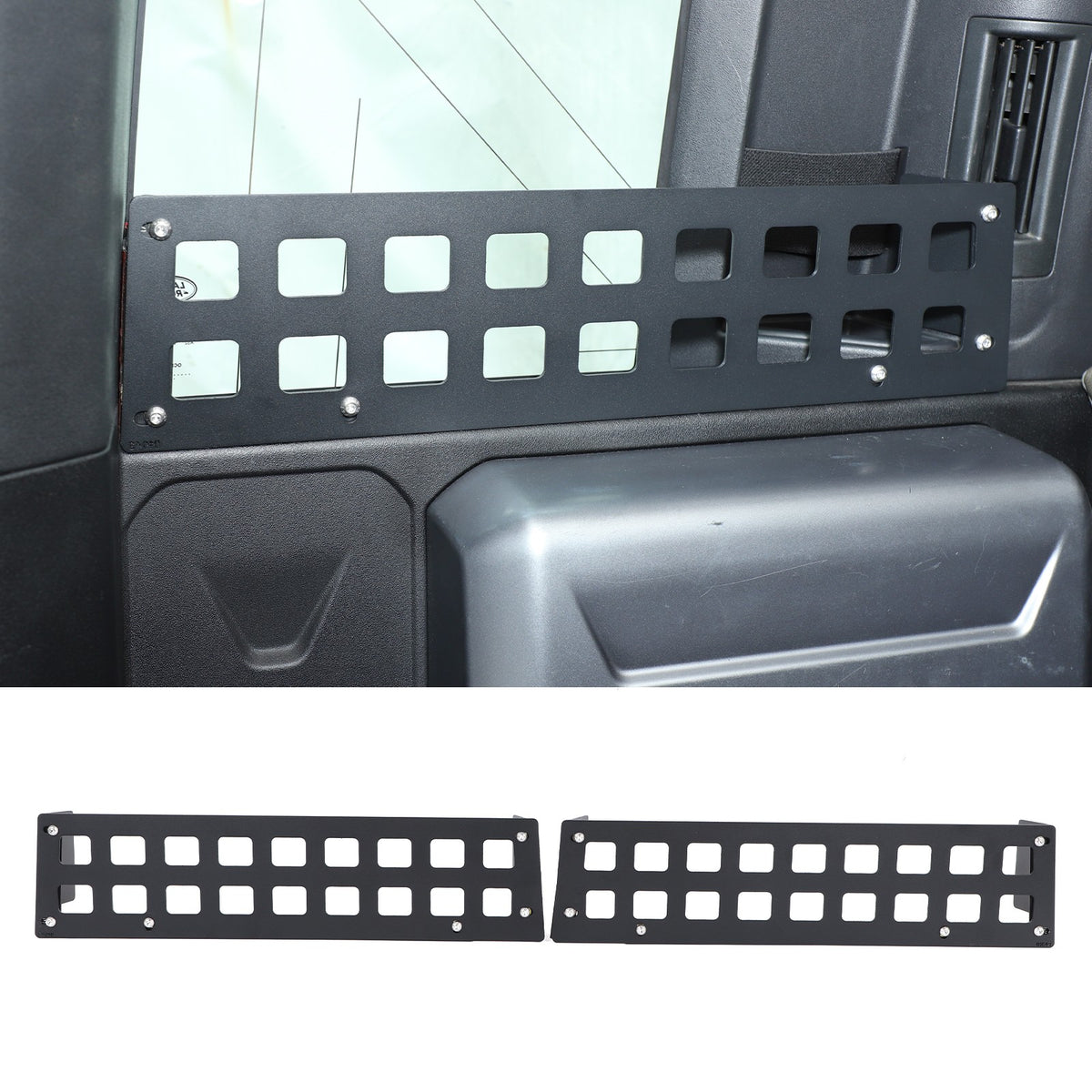 Trunk Side Window Storage Fence Molle Panel For LR Defender L663 110 20+ US 21