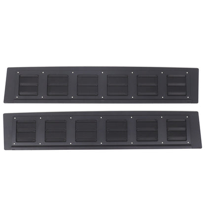 Rear Ventilation Louvers Shutter Cover Trim For Toyota Highlander XU70 15-21 US 19