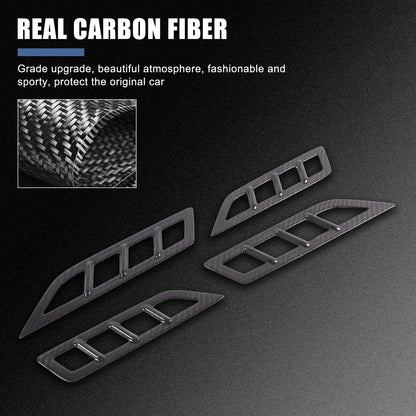 Real Carbon Fiber Reverse Light Protector Frame Trim For Corvette C8 2020+ 11