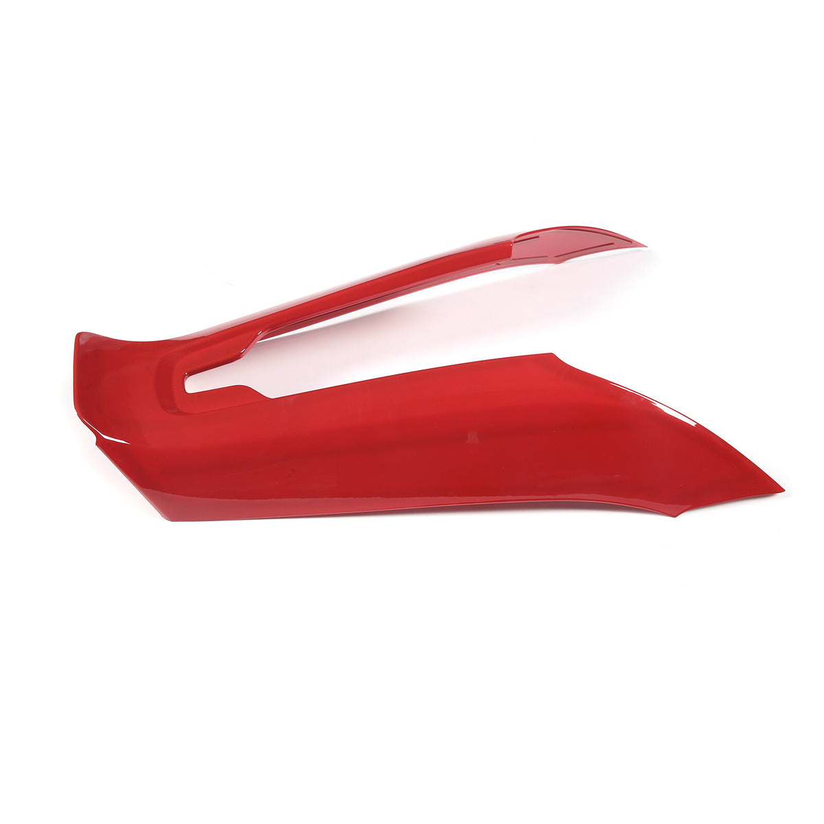 2pcs Red ABS Waterfall Wireless Charger Cover For Corvette C8 Convertible 10