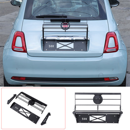 Hitch Mount Cargo Carrier Basket Rear Rack For Fiat 500 2010-2024 US 21